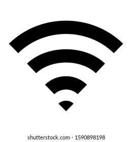 wireless icon isolated sign symbol vector illustration - high quality black style vector icons
