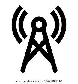 wireless icon isolated sign symbol vector illustration - high quality black style vector icons
