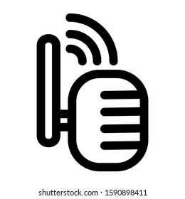 wireless icon isolated sign symbol vector illustration - high quality black style vector icons

