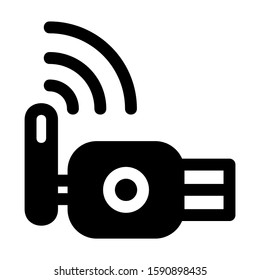wireless icon isolated sign symbol vector illustration - high quality black style vector icons
