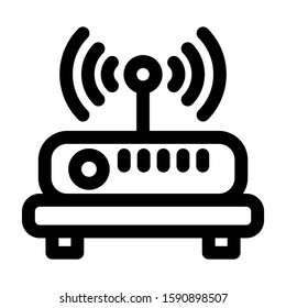 wireless icon isolated sign symbol vector illustration - high quality black style vector icons
