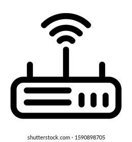 wireless icon isolated sign symbol vector illustration - high quality black style vector icons
