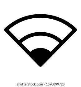 wireless icon isolated sign symbol vector illustration - high quality black style vector icons
