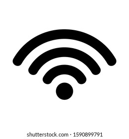 wireless icon isolated sign symbol vector illustration - high quality black style vector icons
