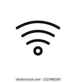 Wireless icon. Online network symbol