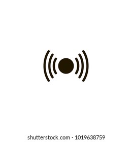 wireless icon. sign design