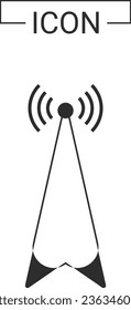 wireless icon signal connection internet radar target goal 