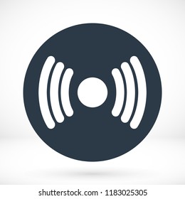 Wireless Icon , stock vector illustration flat design style