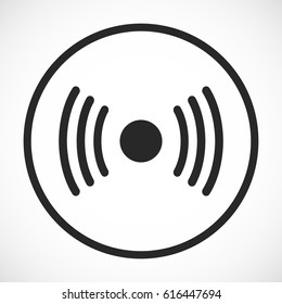 Wireless Icon , stock vector illustration flat design style
