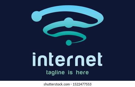 wireless icon and wifi logo. isolated vector radio wave symbol