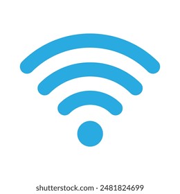 The wireless icon. wifi symbol. on white background