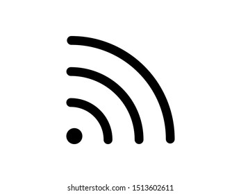 Wireless icon, Wi-Fi icon vector illustration EPS10