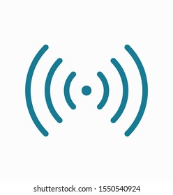 Wireless icon, Wi-Fi icon vector illustration EPS10