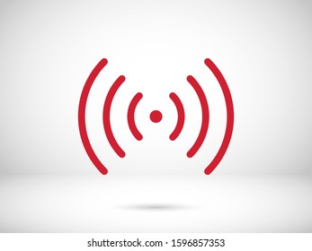 Wireless icon, Wi-Fi icon vector illustration EPS10