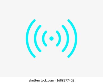 Wireless icon, Wi-Fi icon vector illustration EPS10