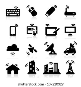 Wireless icons