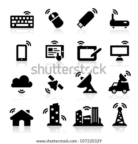 Wireless icons