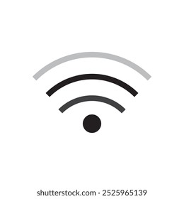 Wireless internet connection icon. Wifi icon. Wi-fi signal vector icon. Wifi network wave sign. EPS 10 symbol