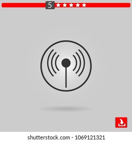 wireless internet vector icon