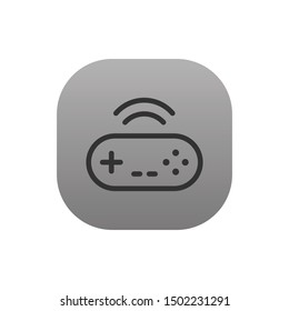 Wireless Joystick  - Line Vector Icon