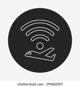 wireless line icon