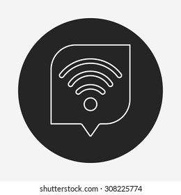 wireless line icon