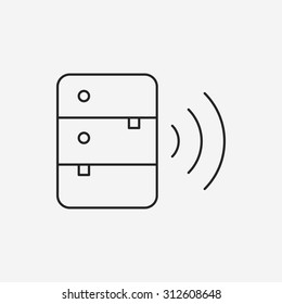 wireless line icon
