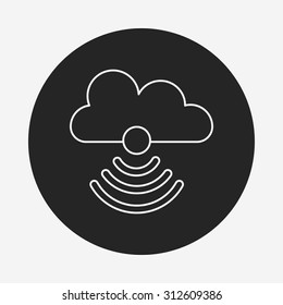 wireless line icon
