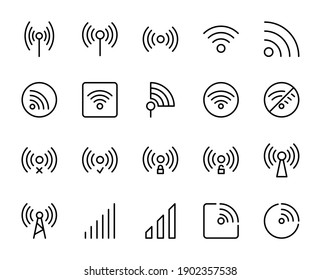 Set Wifi Icons Stock Vector (Royalty Free) 621018974 | Shutterstock