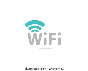 Wireless logo isolated on white 2