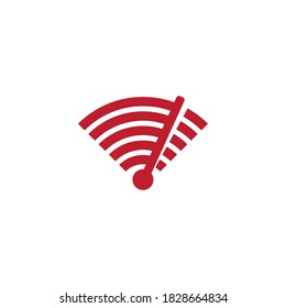 wireless Logo Template vector illustration