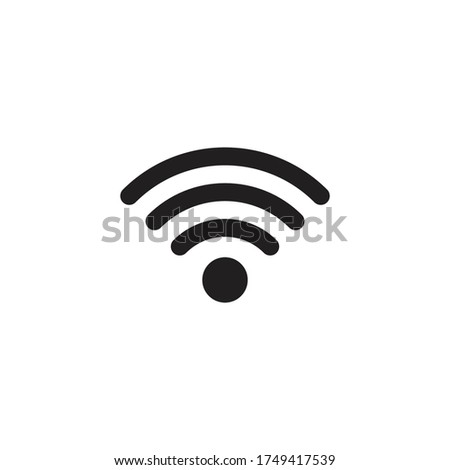 wireless Logo Template vector illustration