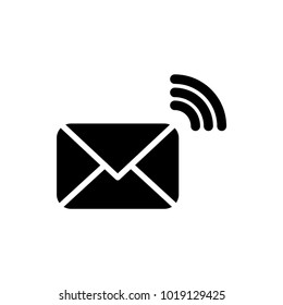 wireless mail vector icon