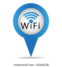 wireless map pin icon