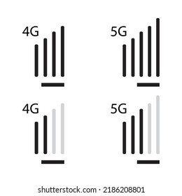 Wireless-Symbol für mobiles Signal Internet-Vektorsymbol 