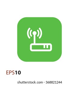 Wireless modem icon for web