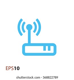 Wireless Modem Icon For Web