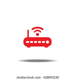 Wireless Modem Single Icon