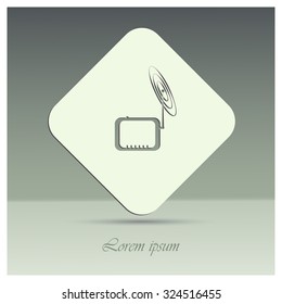 wireless modem , vector Illustration