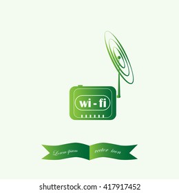wireless modem , vector Illustration