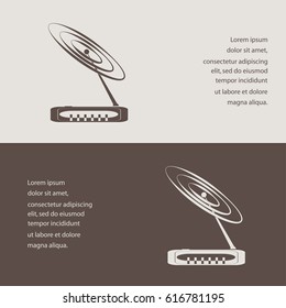 wireless modem , vector Illustration