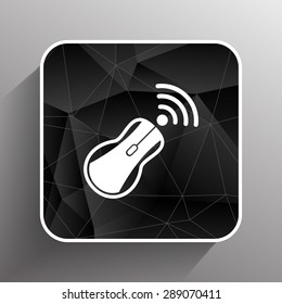wireless mouse button web icon tool  click.