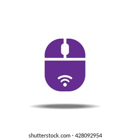 Wireless Mouse For Computer / Laptop Single Icon