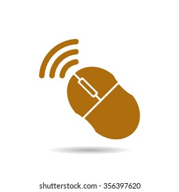 Wireless mouse icon