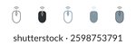 Wireless Mouse Icon Set Multiple Style Collection