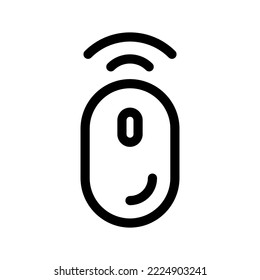 Wireless Mouse Icon Vector Symbol Design Illustration
