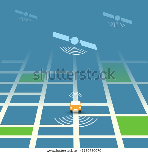 Wireless Navigation Systems, Internet of Things,\
Autonomous Cars, Sensing System, Satellite Based Vehicle Control\
Networks Concept