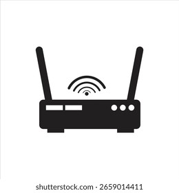 wireless network icon modem router device.modem router wifi internet network device tech wireless