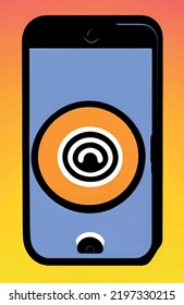  wireless network icon. radio waves fanning in the outward direction when connected to a wireless network.