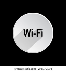 The wireless network. icon. vector design